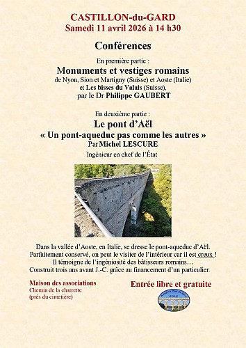Conference - Roman monuments and remains