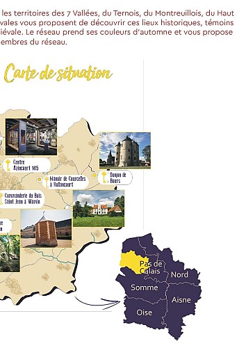 Escapades Médiévales Automne Hiver en Hauts de France