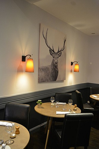 Le restaurant "Les Glycines" à Melle