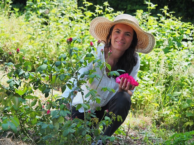 A voir et A manger: Visites des jardins aromatiques d'Eva