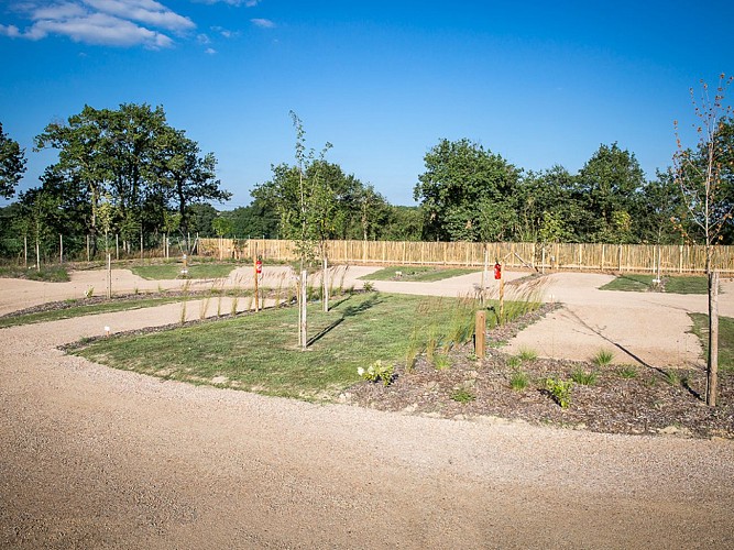 Aire de camping-cars Camping Yelloh Village Le Pin Parasol