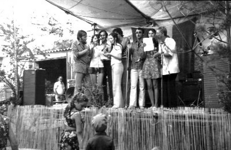 Chants pour la fête patronale de Rougon en 1967