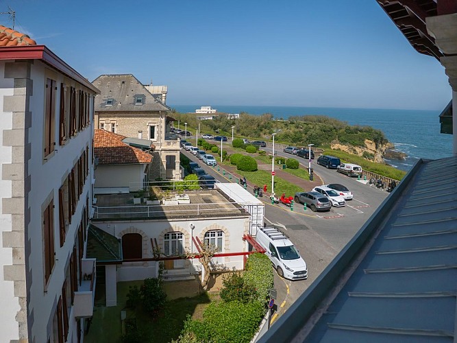 Maison Atalaye vue sur plateau de l'Atalaye et l'Océan