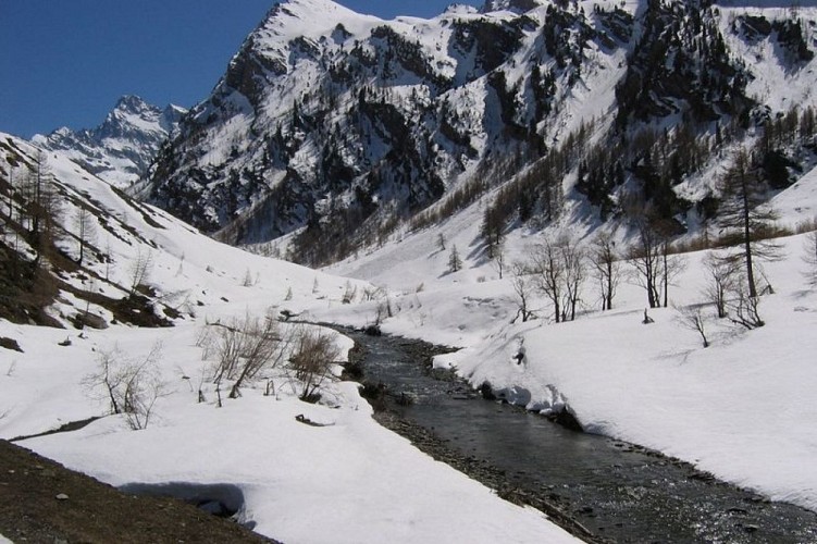 Guil en hiver