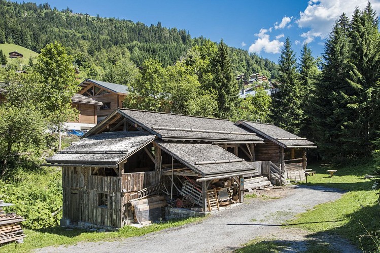 The "Hameau" of the Alps