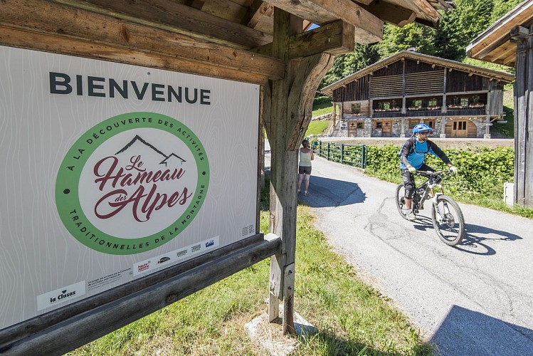 The "Hameau" of the Alps