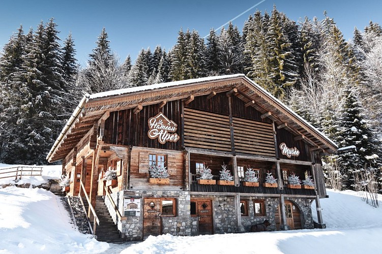 The "Hameau" of the Alps