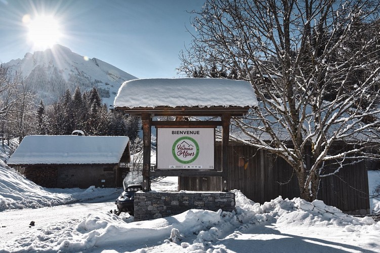 The "Hameau" of the Alps
