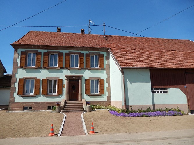 Habitat traditionnel : les fermes à schopf