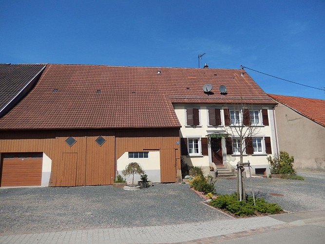 Habitat traditionnel : les fermes à schopf