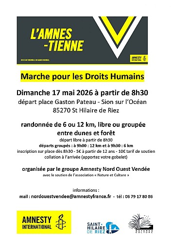 L'Amnestienne - Marche pour les droits humains