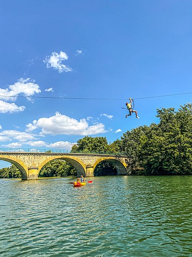 Activités aquatiques au bord du Vidourle avec Indiana River