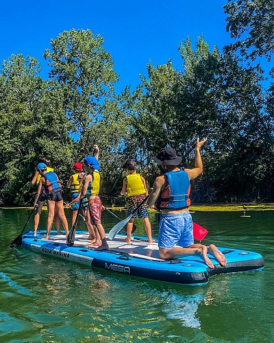 Activités aquatiques au bord du Vidourle avec Indiana River