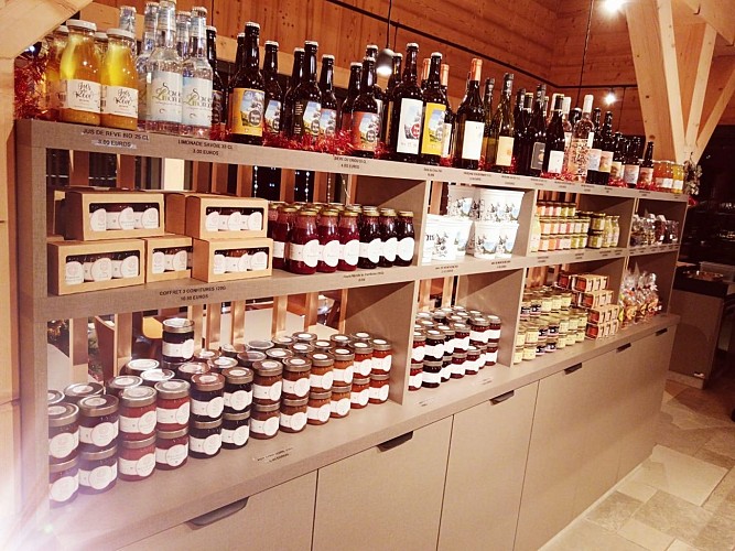 Boutique de produits locaux
