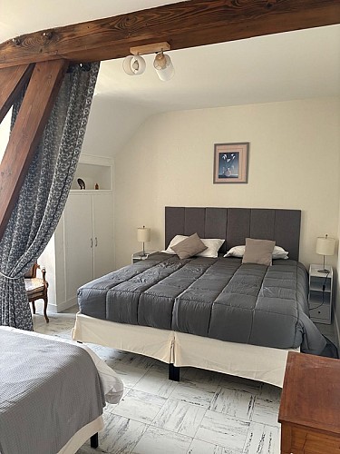 Chambre 2_Calme_et_accueillant_Montrésor_Loches_Val_de_Loire