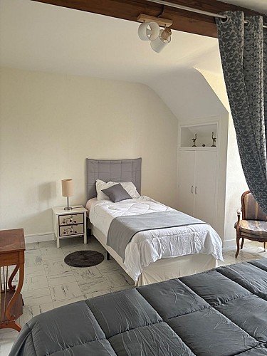 Chambre 2 (2)_Calme_et_accueillant_Montrésor_Loches_Val_de_Loire