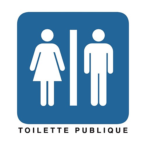profil google - toilette publique