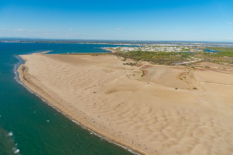 La plage de l'Espiguette