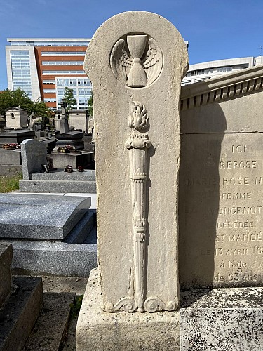 Tombe de Claude-François Mongenot au cimetière Nord de Saint-Mandé