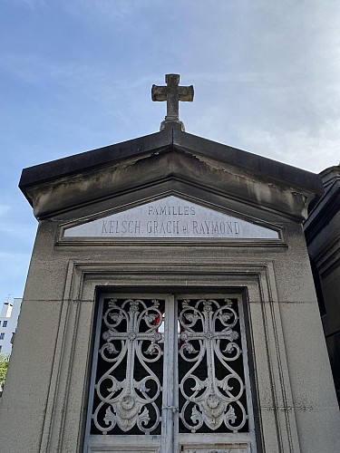 Tombe de Pierre Grach au cimetière Nord de Saint-Mandé