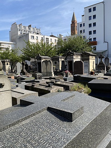 Tombe de René Duval au cimetière Nord de Saint-Mandé