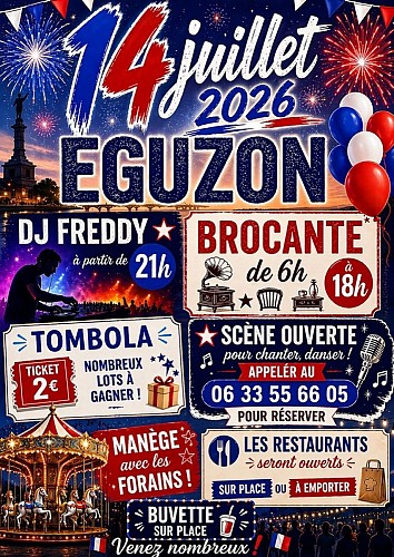 14 juillet Eguzon