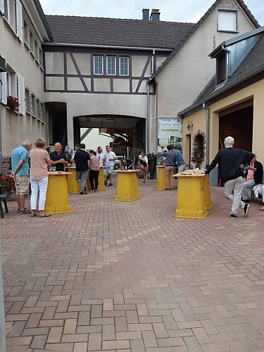 Feinschmeckeraperitif auf dem Weingut Tappe