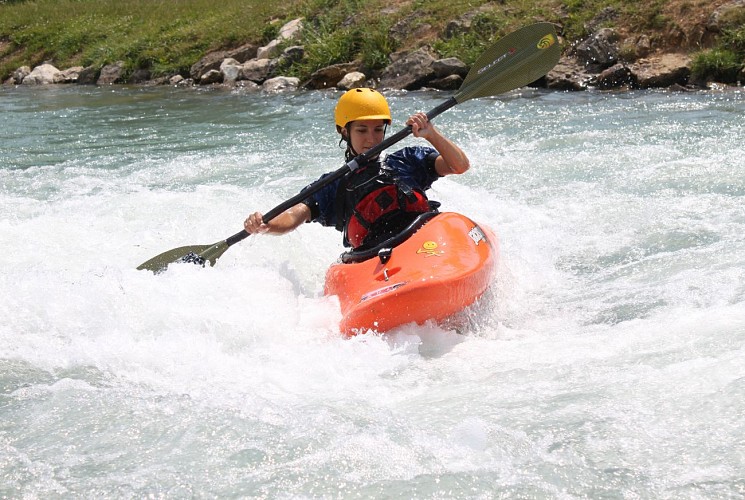 Découverte du kayak en eau vive