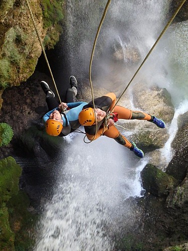 Descente canyoning
