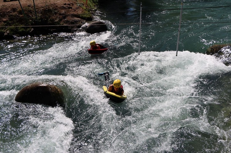 Discover hydrospeed with an instructor