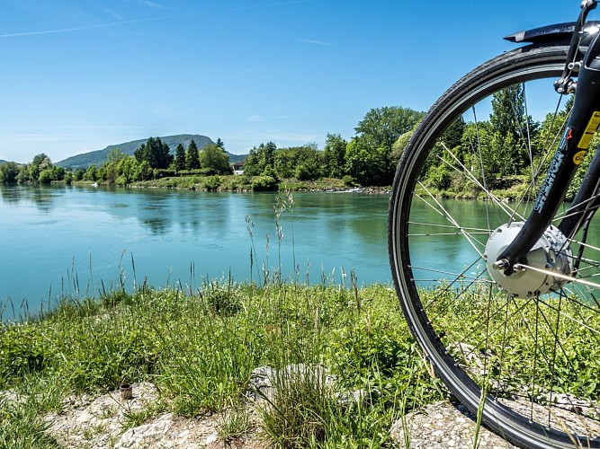 Cycling route : Glandieu Waterfall and the ‘Cités de Caractère’