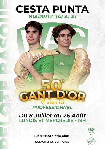 Cesta punta - Gant d'Or - BIarritz Athletic Club