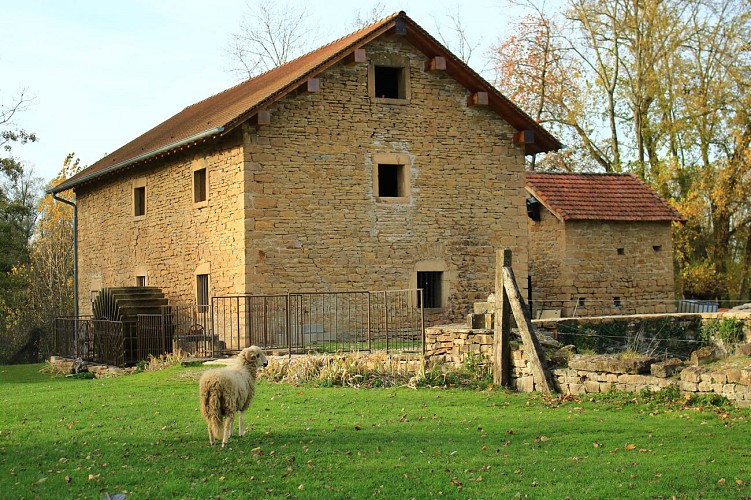 Gästezimmer im Moulin du Violet