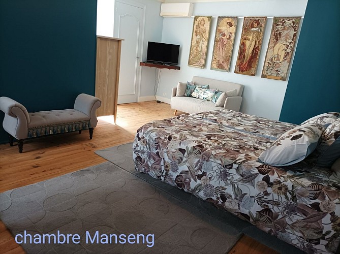 Chambre d'hôte Lasmarenx - Jurançon - chambre manseng