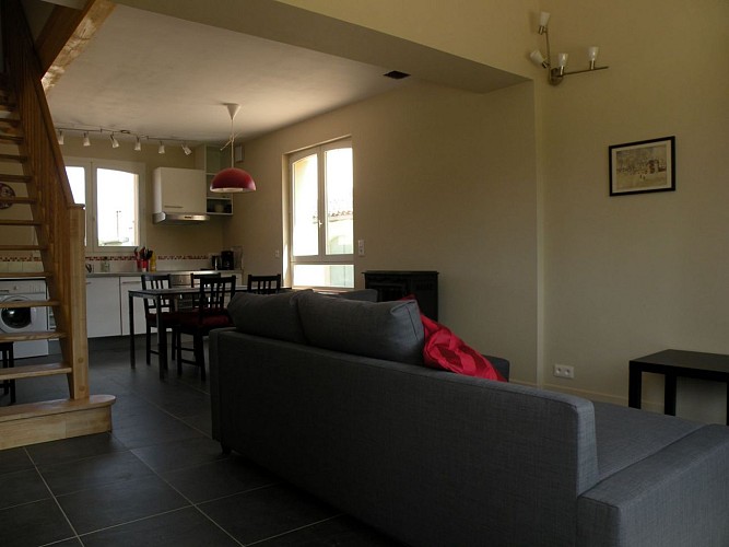 gîte salle de séjour