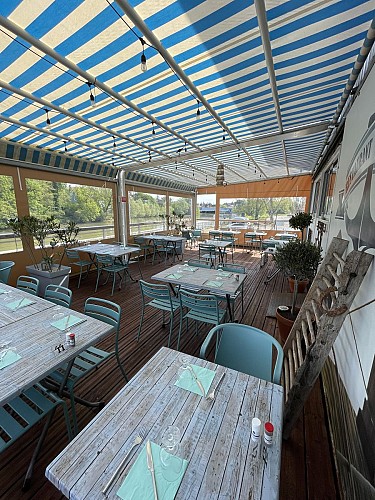 Terrasse couverte