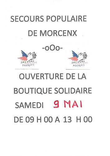secours populaire de morcenx