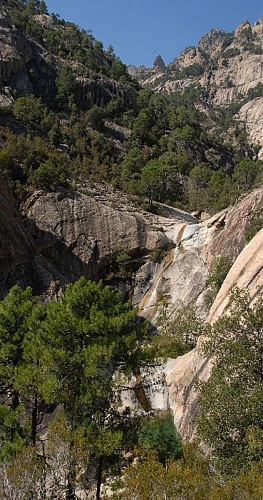 Vue du sentier retour