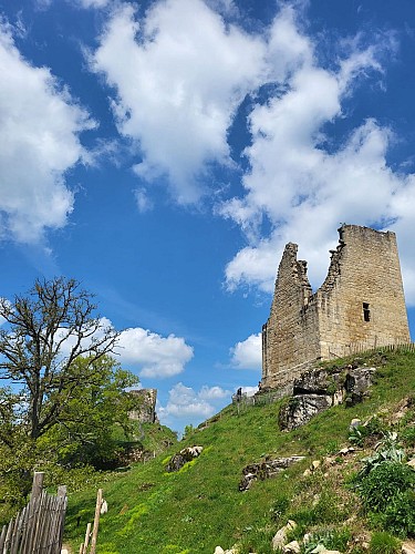 L'ancienne forteresse médiévale de Crozant