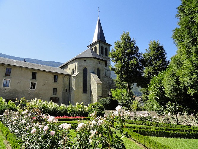 Le Bourget du Lac de l'église du prieuré au château Thomas II visite guidée
