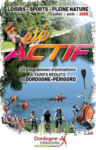Affiche été actif 2026