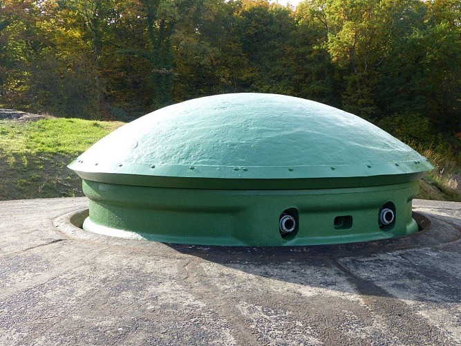 dome de la tourelle de 75mm