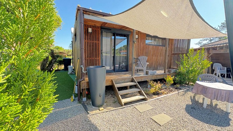 Ecokube soustons cote jardin