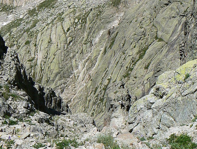 Ressaut à droite du personnage