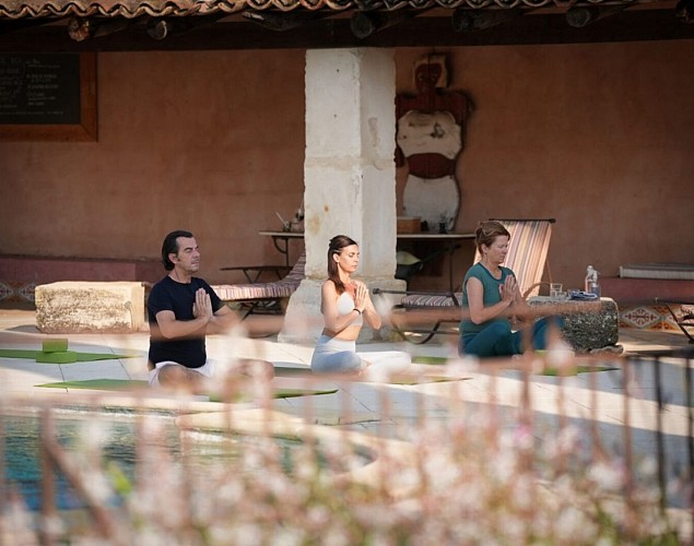 Cours de Yoga au Domaine des Clos