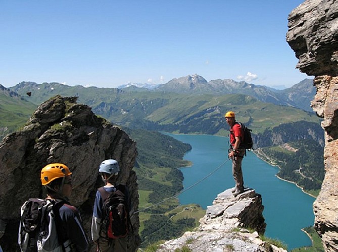 Via Ferrata du Roc du Vent accompagnée
