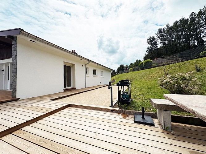 Gîte Chez Colette -Le Val d'Ajol - Terrasse