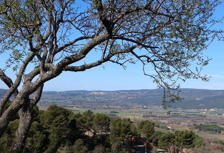 Gordes depuis Roussillon