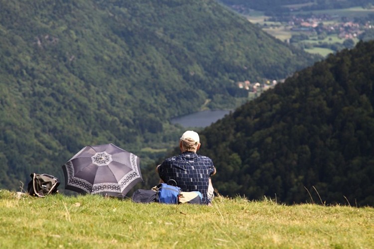 Vue sur la vallée