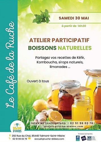 Atelier Participatif Boissons Naturelles